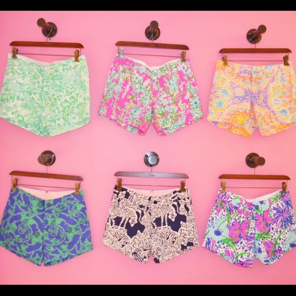 DISO Lilly Pulitzer shorts size 8!!
