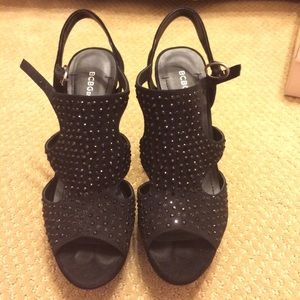 BCBG Black Heels