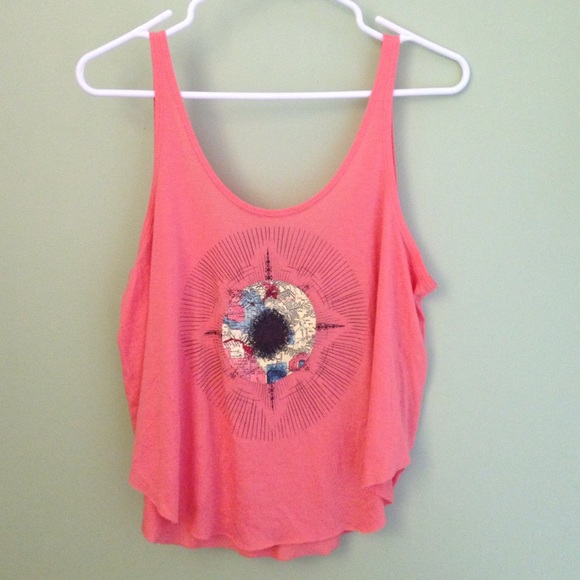 RVCA Coral Crop Top