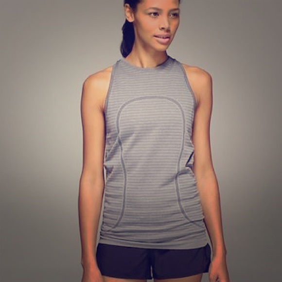 SOLD Lululemon Run Swiftly Tech Tank Top Gray 6