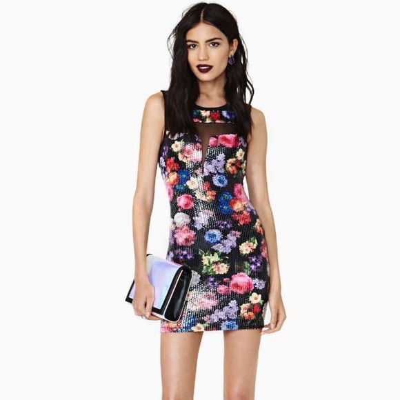 Full Bloom Sequin dress