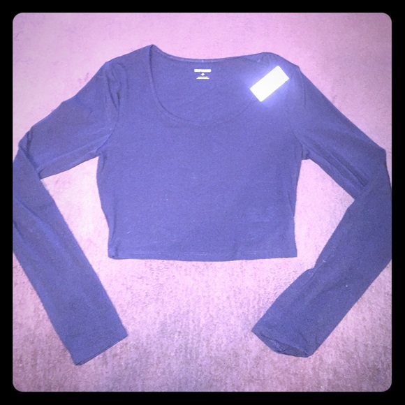 ~~BRAND NEW WITH TAGS~~ express long sleeve crop