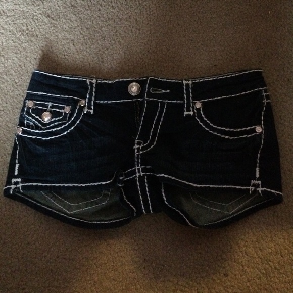 LA Idol denim shorts