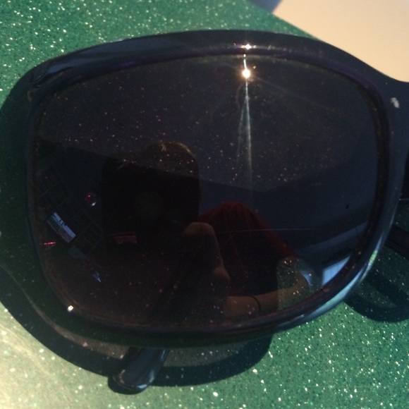 Bejeweled Dark Blue/Navy Sunglasses - Picture 3 of 3