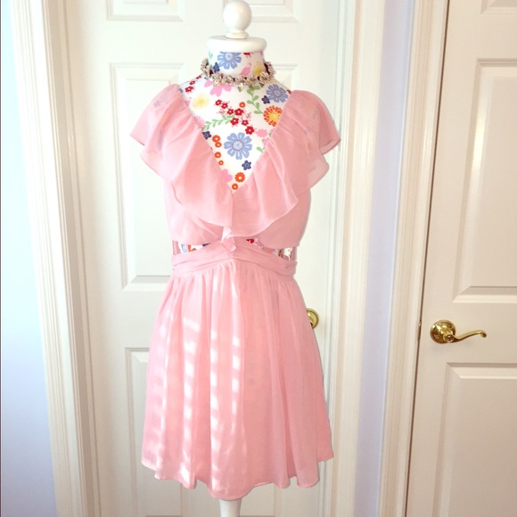 Keepsake Lost Without You Dress in Blush