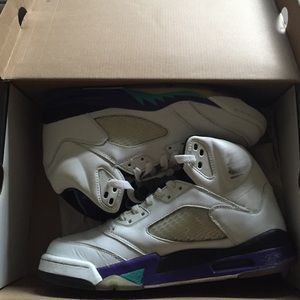Jordan 5's (grapes) 2006