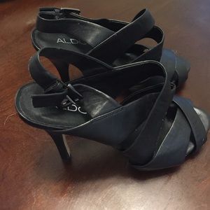 Genuine Leather Aldo Heels