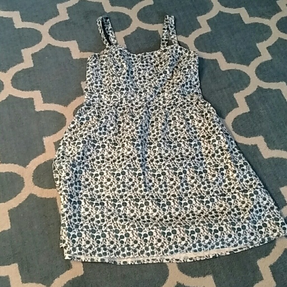 LOFT Dresses & Skirts - Tiny floral bustier dress