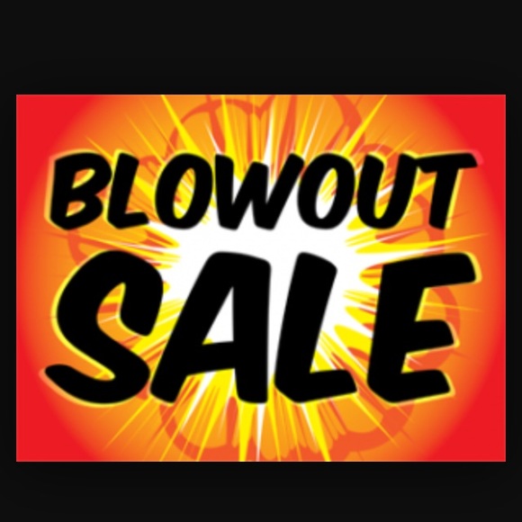 Blowout sale make offer