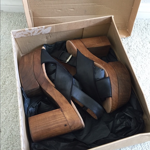 🚫SOLD🚫🎊HP🎊 Free People Platform sz 8 - Picture 4 of 4