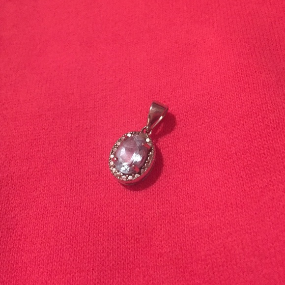 Blue Topaz Pendant