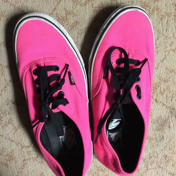 Hot pink vans