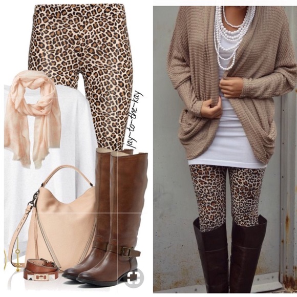 💛 NWT - CANDIDA MARIA Tan Yellow Caramel Abstract Tie-Dye Leggings Sz M - Picture 7 of 8