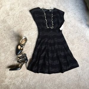 Black lace dress