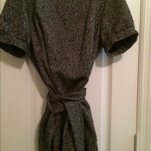 Tweed wool dress by Jo Lo