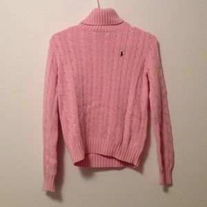 Authentic Ralph Lauren Pink Turtleneck
