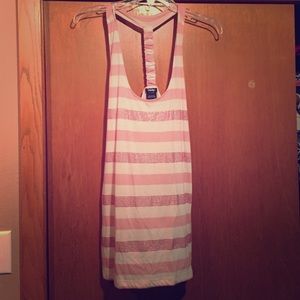 Stripped tank top.