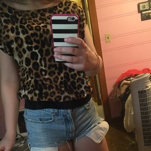 Leopard print shirt