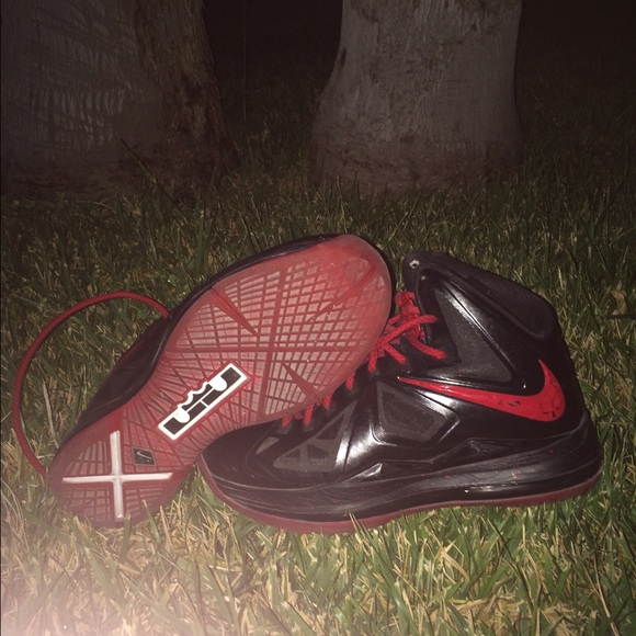 LeBron 10 ID size 7.5 8.5-9/10 conditions