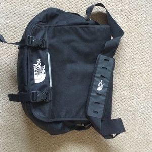 North Face messenger bag black