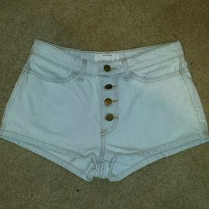 American Apparel Button Up Shorts (Worn once)