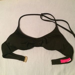 VS black bralette swim top