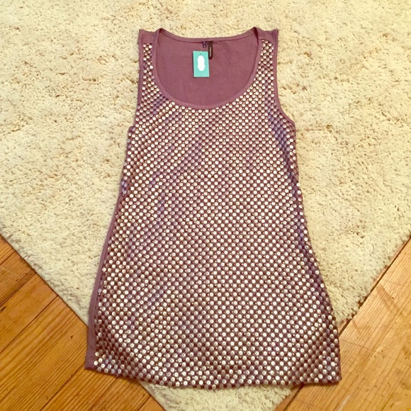 Sequin Tank Top