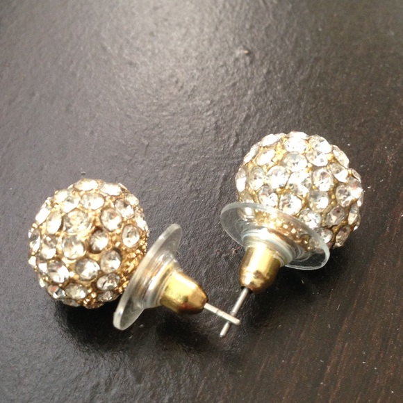 Beautiful bling bling earrings