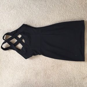 Tobi - Black Criss Cross Dress