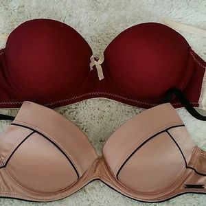 Bundle 2 bras 34a