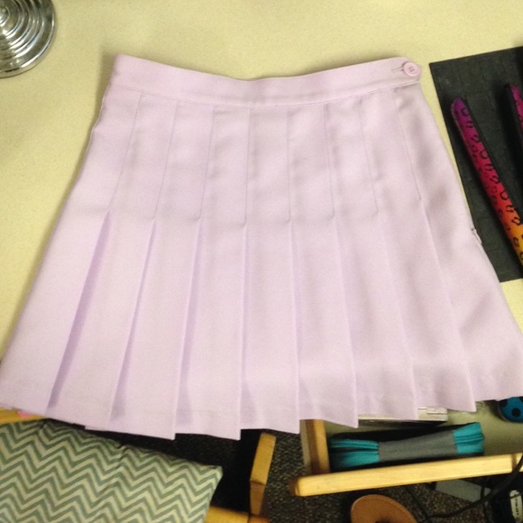 ****SOLD**Lilac American apparel tennis skirt - Picture 1 of 2