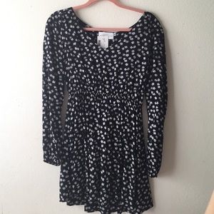 Floral long sleeve dress