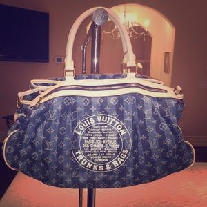 Louis Vuitton Denim oversize bag