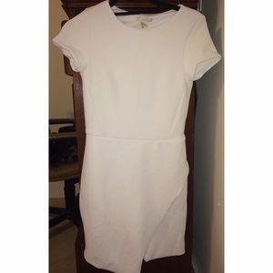 White Short Sleeve Dress