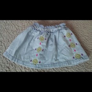 Denim skirt