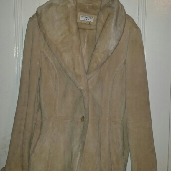 Suede coat
