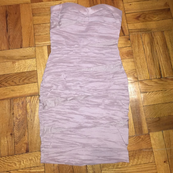 Strapless dress