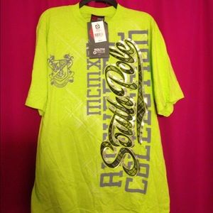 Mens lime green shirt