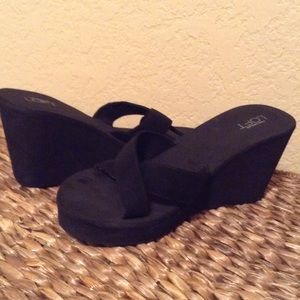 Ann Taylor Loft wedge shoes
