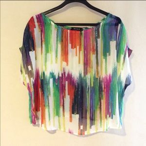 Colourful Crop Top