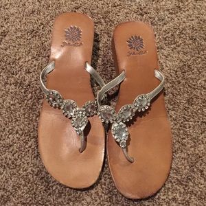 Yellow Box Sandals