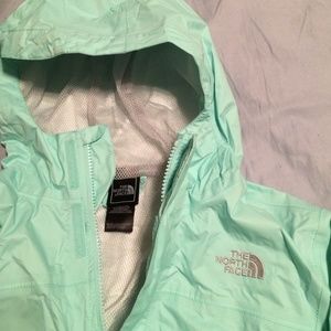 The North Face girls rain jacket