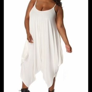 Ivory Harem Jumpsuit