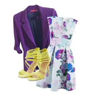 Purple blazer!
