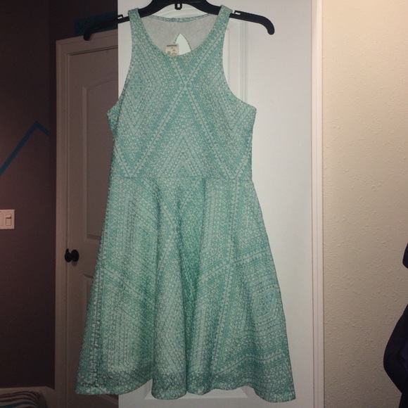 Aéropostale blue/mint sleeveless dress