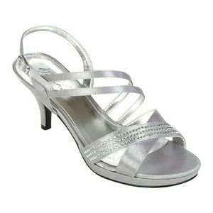 Metaphor white  sparkly  shoe