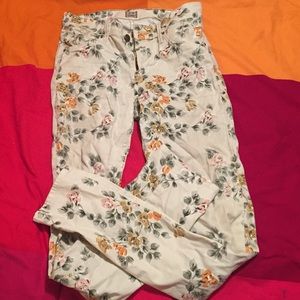 Floral Jeans