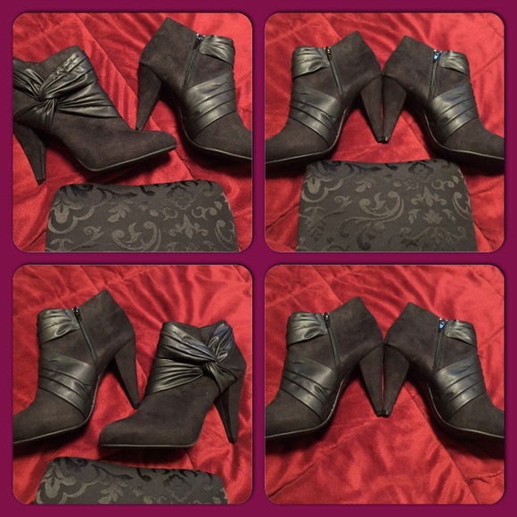 Fioni black ankle boots - Picture 2 of 4