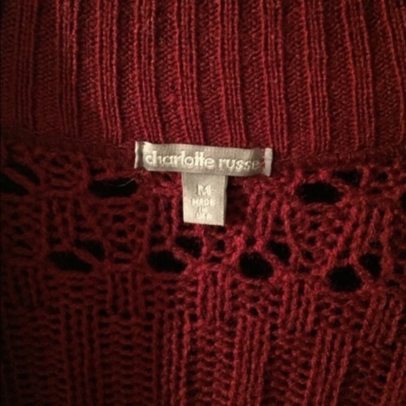 Burgundy/Redish Cover Up - Picture 3 of 4