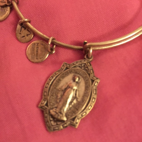 Alex and Ani silver bracelet